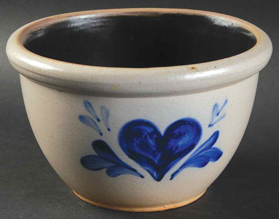 Heart 6" Mixing Bowl by Rowe Pottery-1