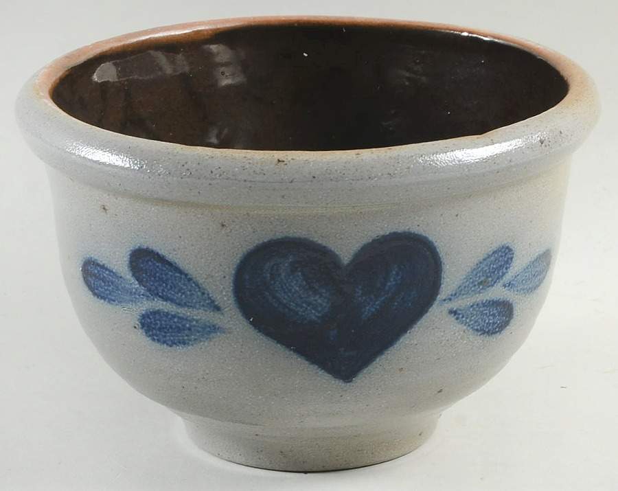 Heart 6" Nesting Bowl by Rowe Pottery-1