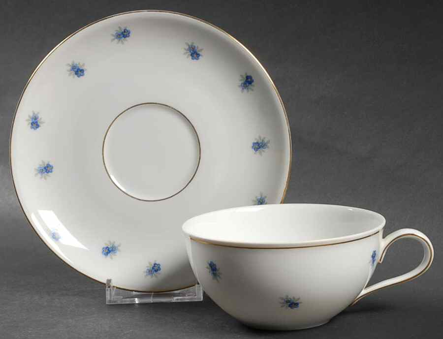 RHN5 Flat Cup & Saucer Set by Rhenania-1
