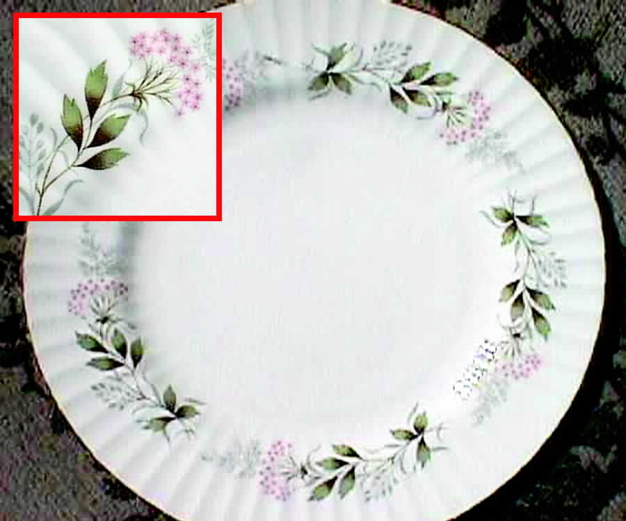 586 Dessert/Pie Plate by Roslyn (England)-1