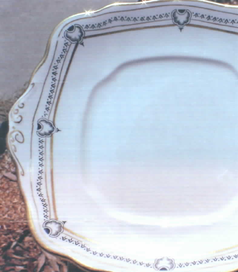 ROA93 Square Handled Cake Plate by Royal Albert-1