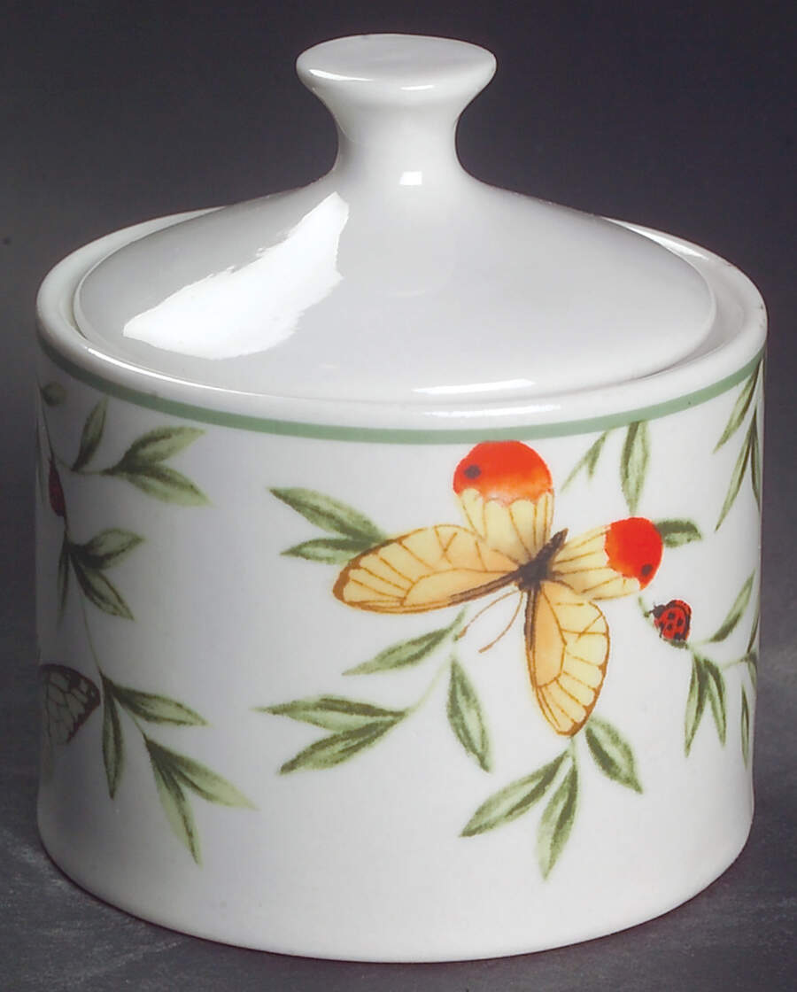 Arbor Life Sugar Bowl & Lid by Retroneu-1