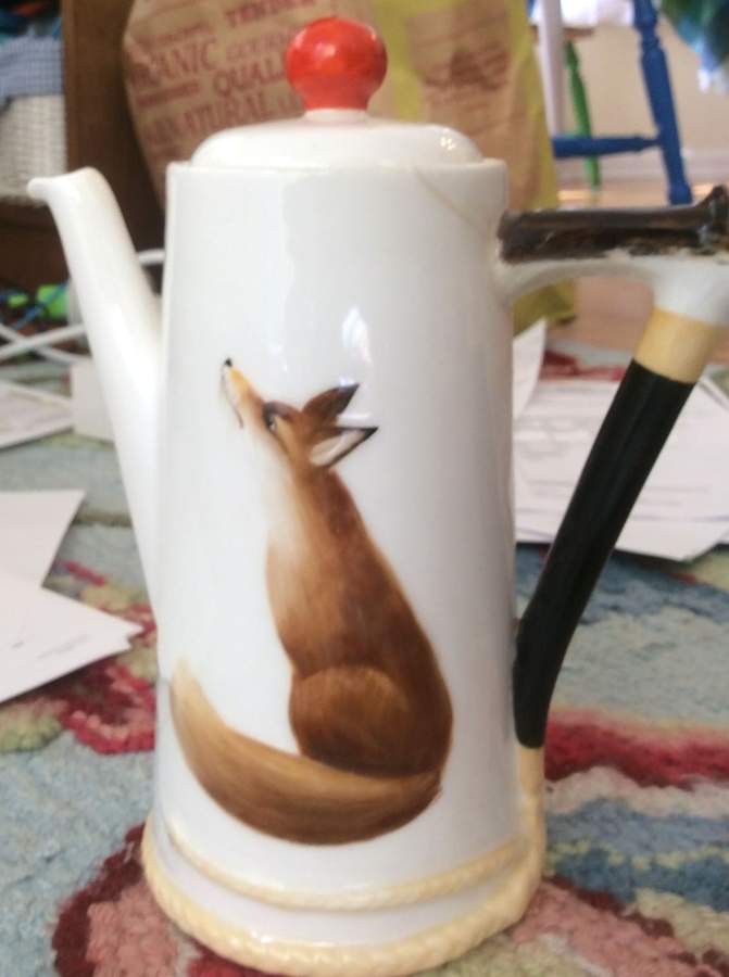 Reynard The Fox Small Coffee Pot & Lid by Royal Doulton-1