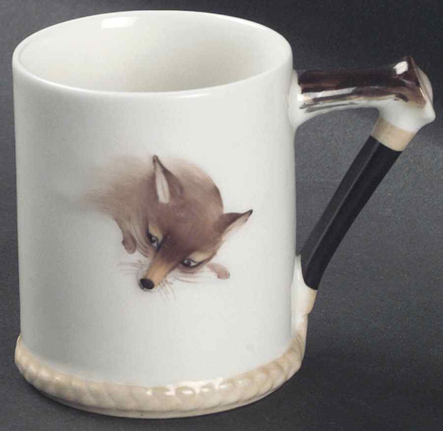 Reynard The Fox Flat Demitasse Cup by Royal Doulton-1