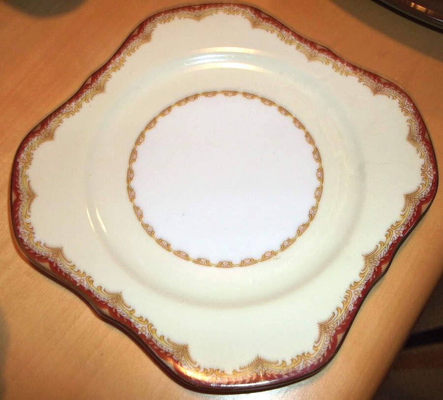 RNS17 Square Salad Plate by Ransom (Japan)-1