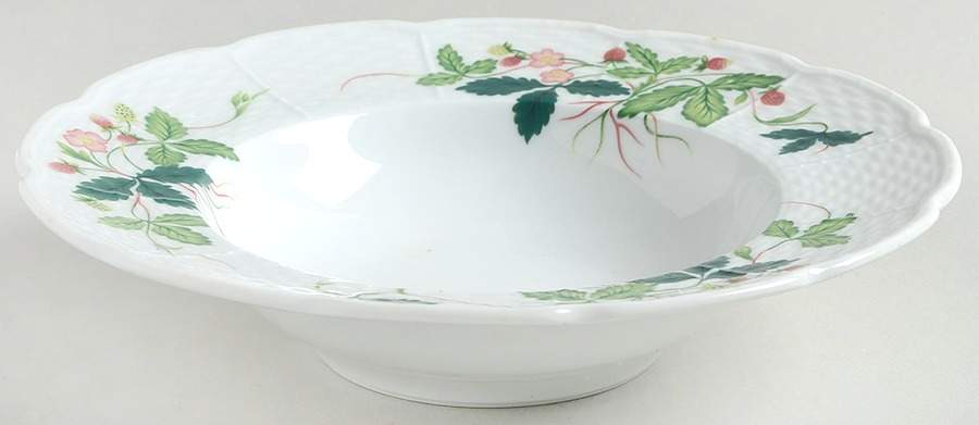 George Sand (Multicolor) Rim Soup Bowl by Raynaud-1