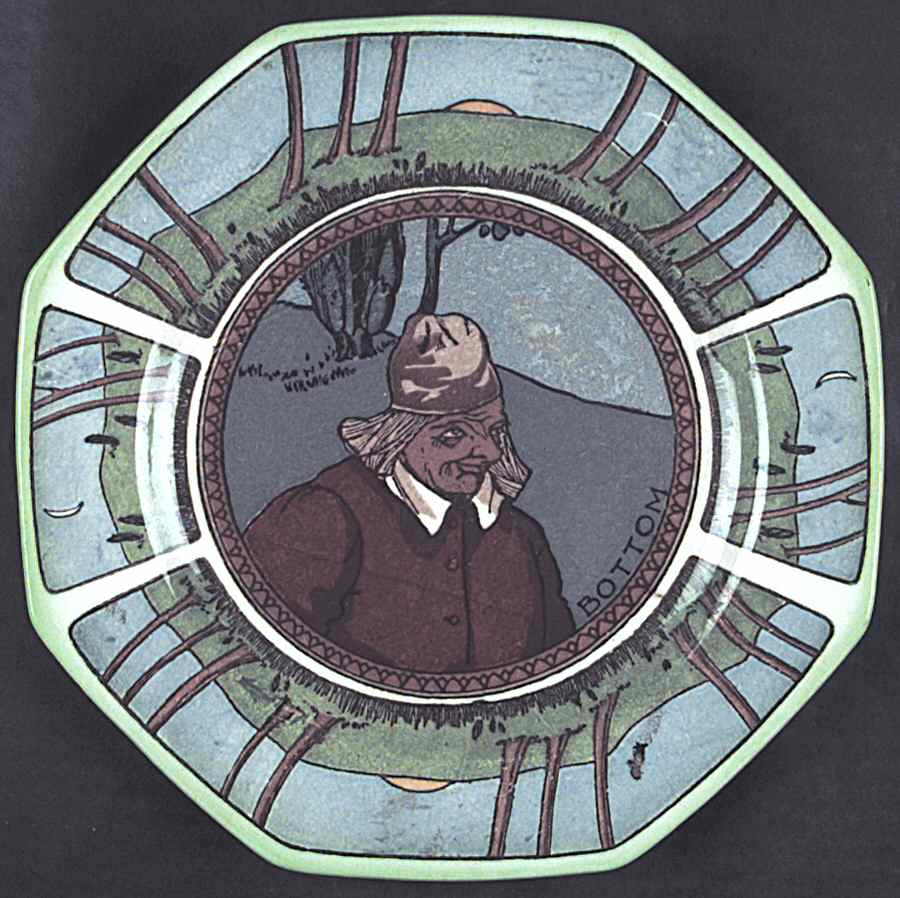 Midsummer Nights Dream Octagonal Rack Plate by Royal Doulton-1