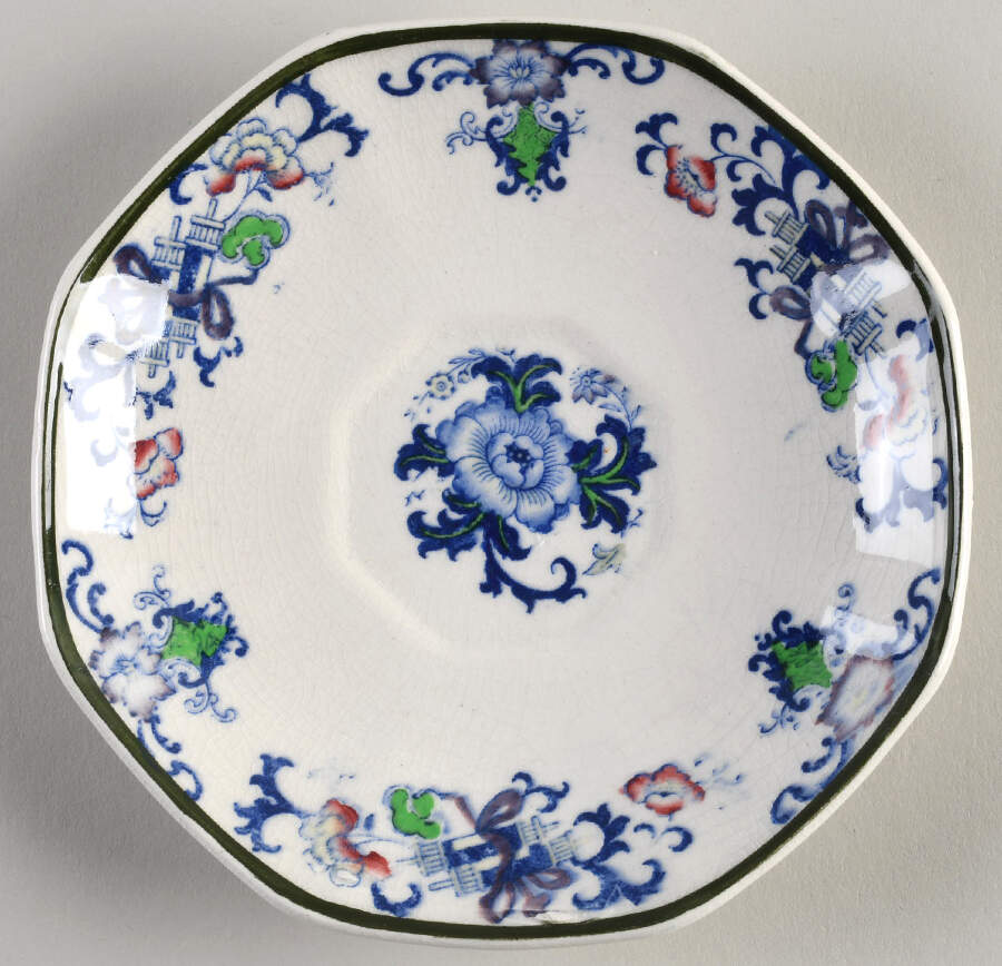Nankin Saucer for Bouillon Cup by Royal Doulton-1