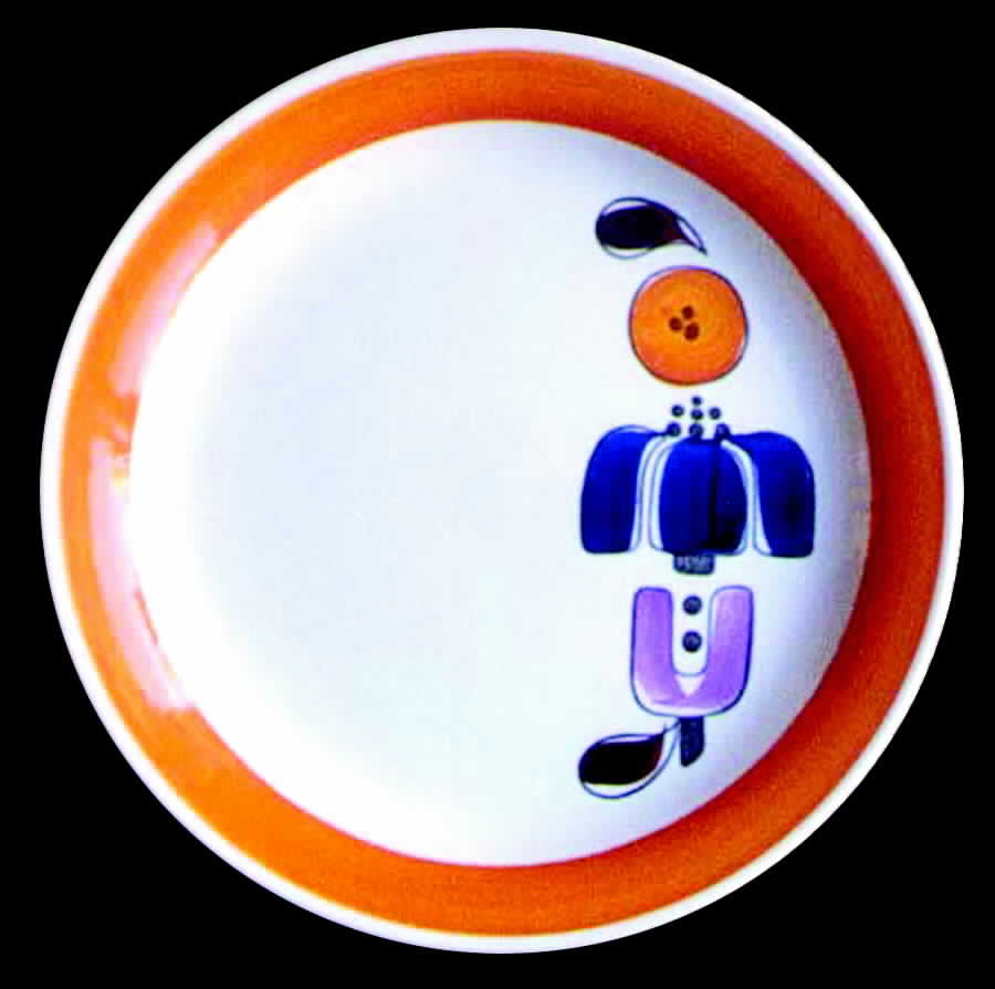 Karneval Dinner Plate by Rorstrand-1