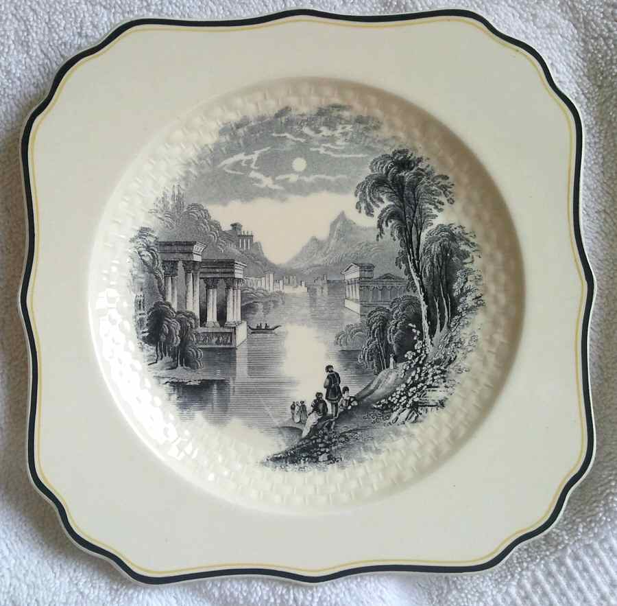 D4496 Square Salad Plate by Royal Doulton-1