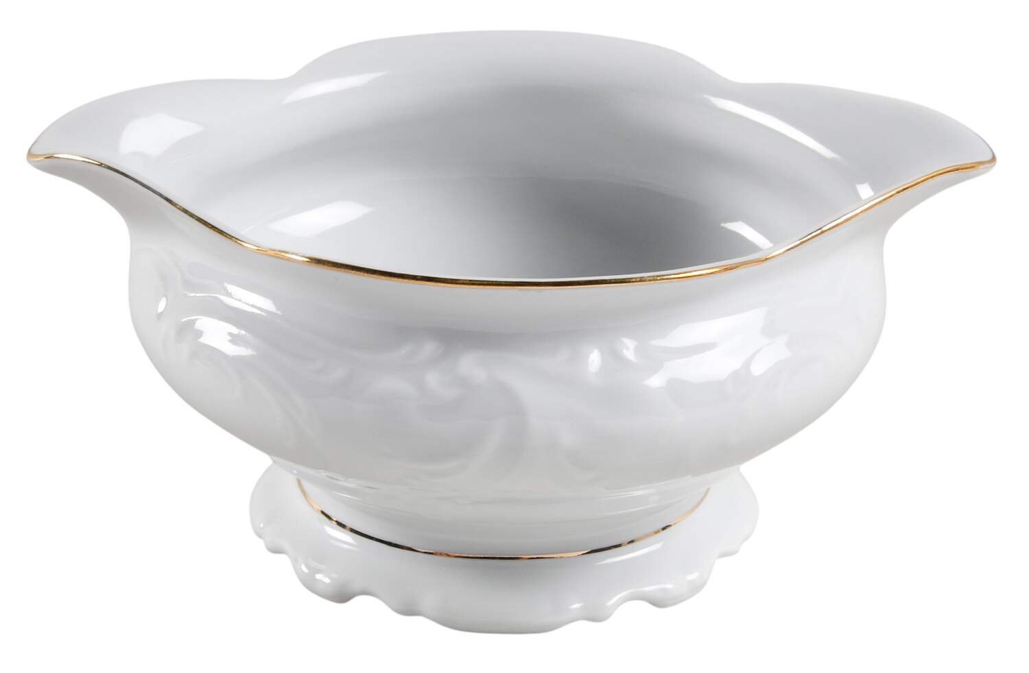 RKT17 Round Gravy Boat by Royal Kent (Poland)-1