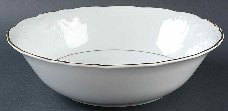 RKT17 10" Round Vegetable Bowl by Royal Kent (Poland)-1