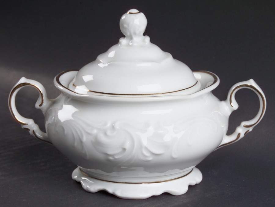 RKT17 Mini Sugar Bowl & Lid by Royal Kent (Poland)-1