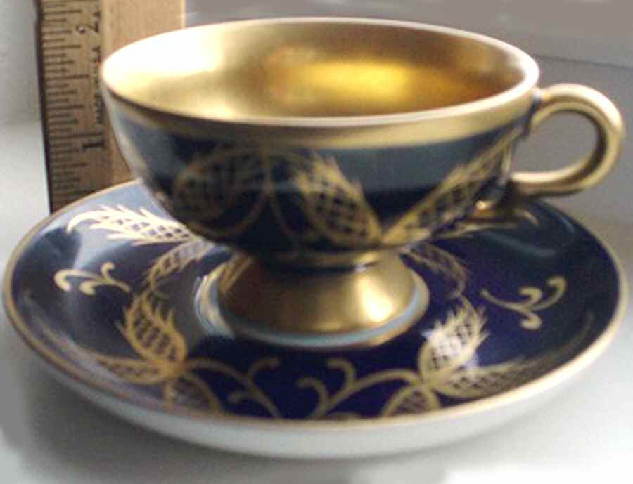 R1095 Footed Cup & Saucer Set by Rosenthal - Continental-1
