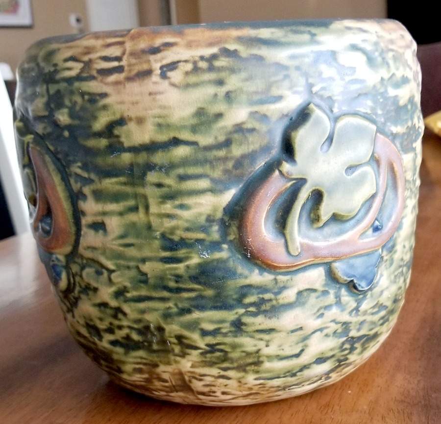 Imperial (Textured) 7" Jardiniere by Roseville-1