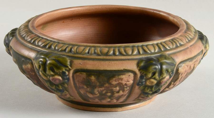 Florentine Brown 5" Round Bowl by Roseville-1