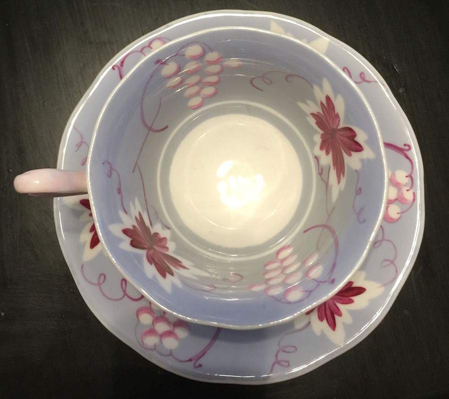 2547 Footed Cup & Saucer Set by Royal Albert-1