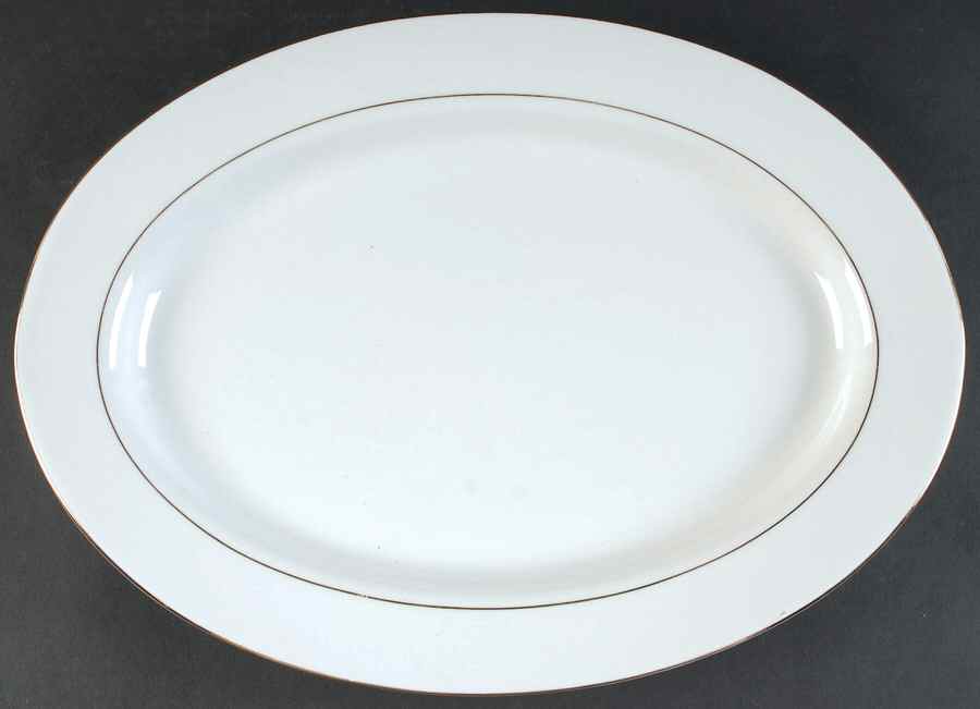 D'Or 14" Oval Serving Platter by Royal Majestic-1