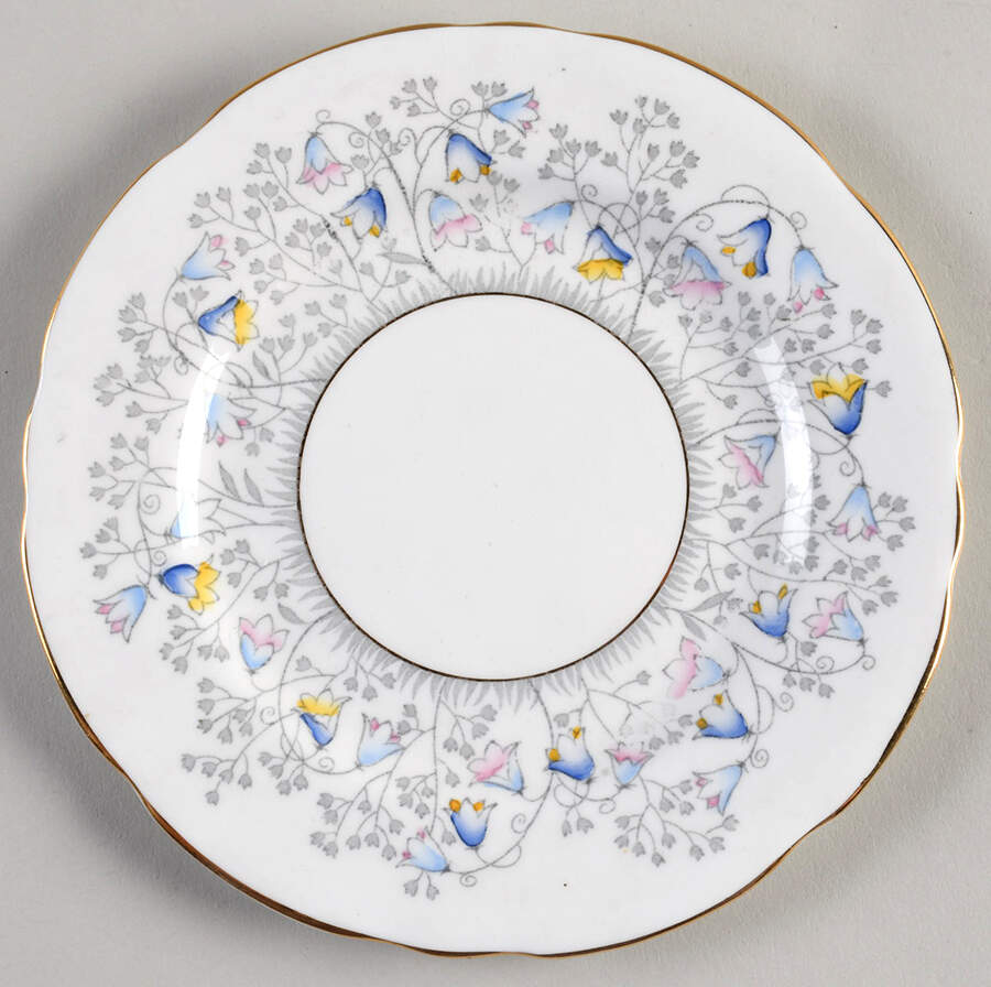 Bluebell Time Bread & Butter Plate by Royal Stafford-1