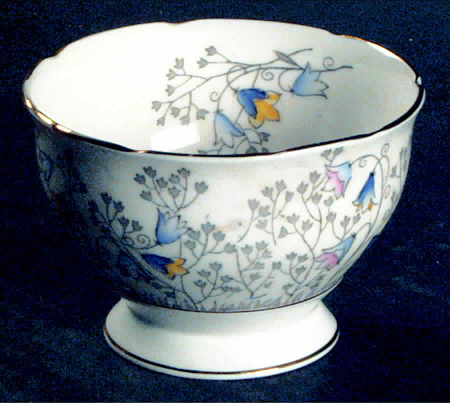 Bluebell Time Open Sugar Bowl by Royal Stafford-1