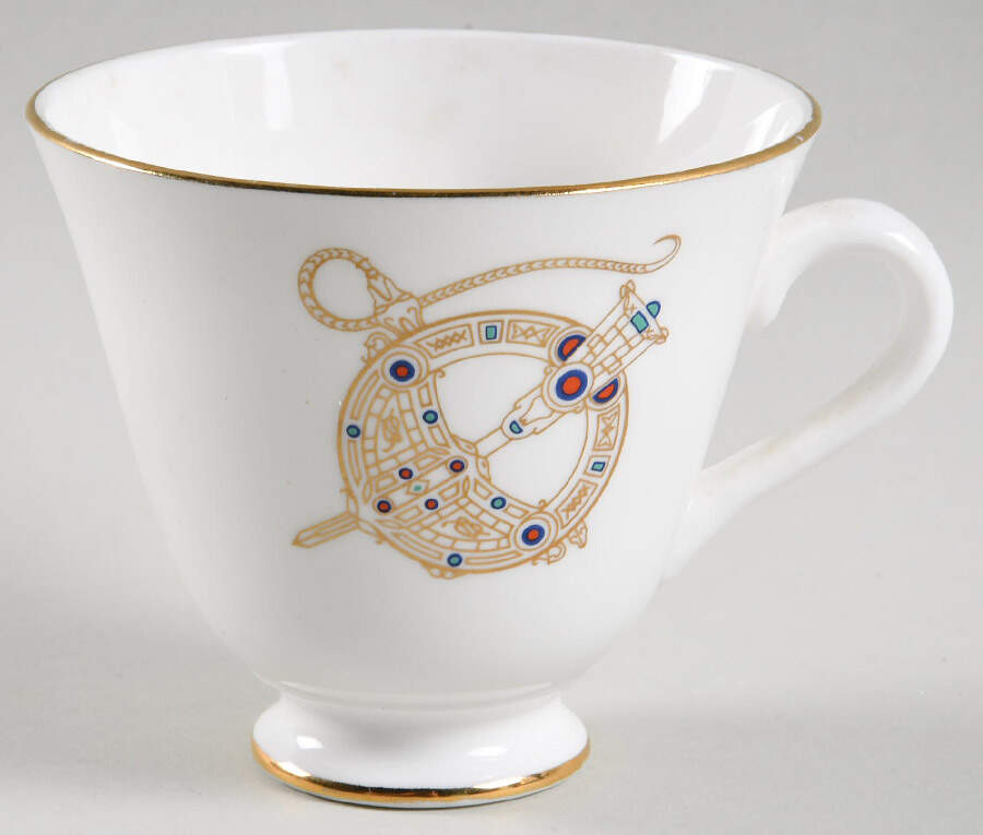 Tara Brooch (Scalloped) Footed Cup by Royal Tara-1