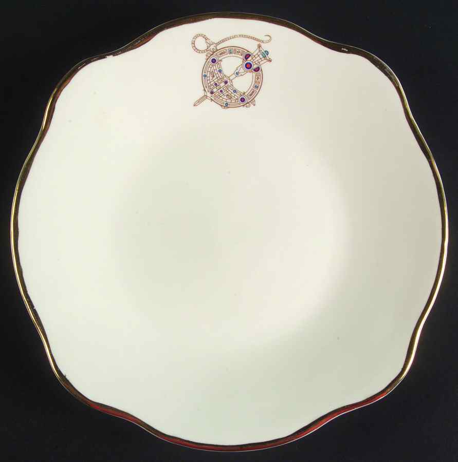 Tara Brooch (Scalloped) Square Cake Plate by Royal Tara-1