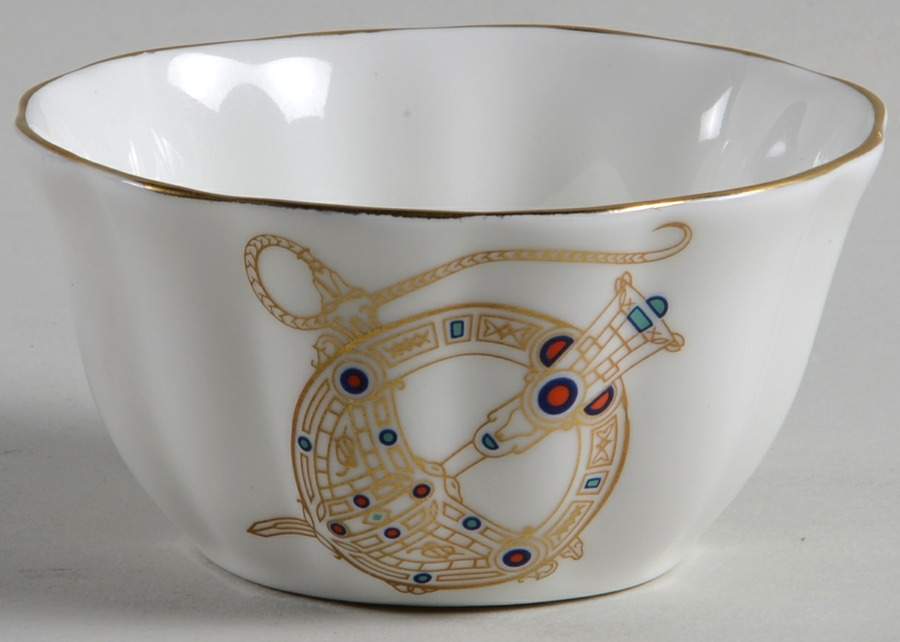 Tara Brooch (Scalloped) Mini Open Sugar Bowl by Royal Tara-1