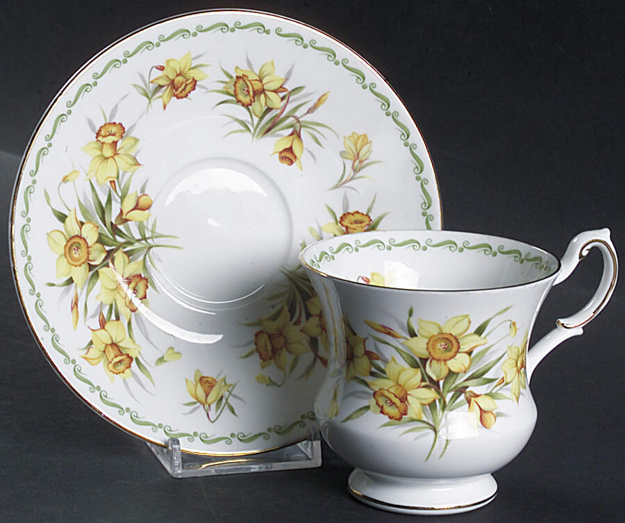 RDO5 Footed Cup & Saucer Set by Royal Dover-1