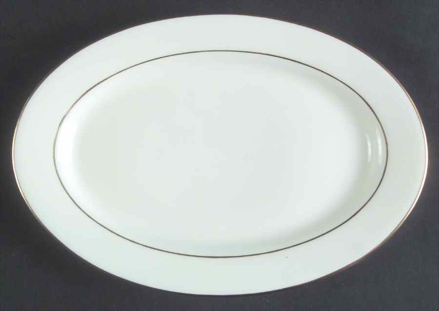 Signature Gold Pickle Dish by Royal Doulton-1
