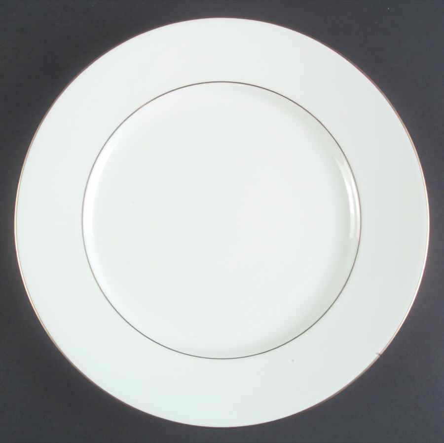 Signature Gold 12" Chop Plate (Round Platter) by Royal Doulton-1