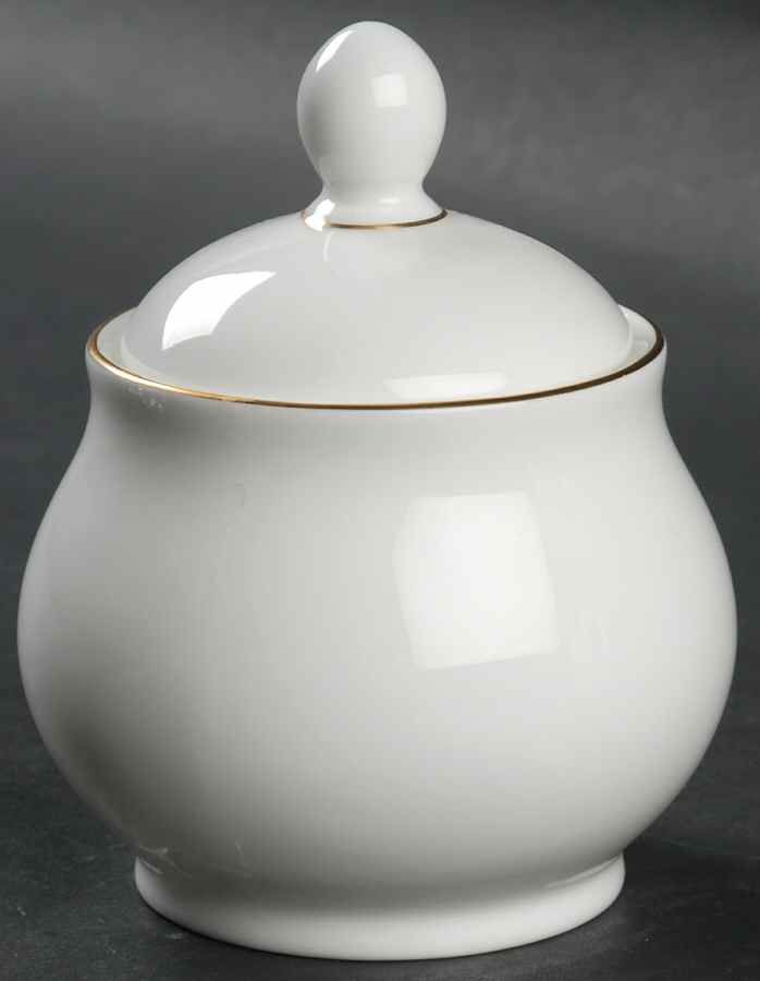 Signature Gold Sugar Bowl & Lid by Royal Doulton-1