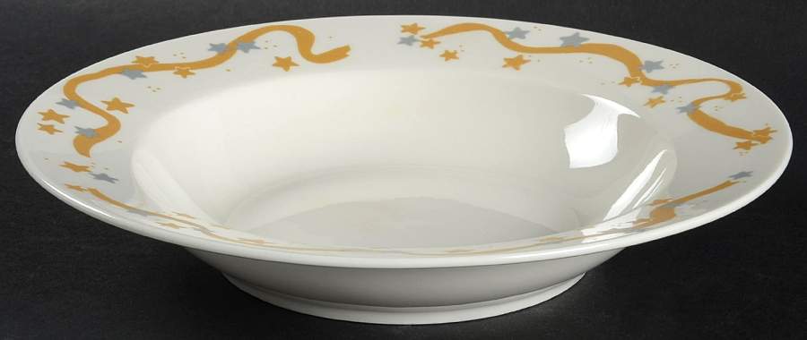 Winter Nights Rim Soup Bowl by Retroneu-1
