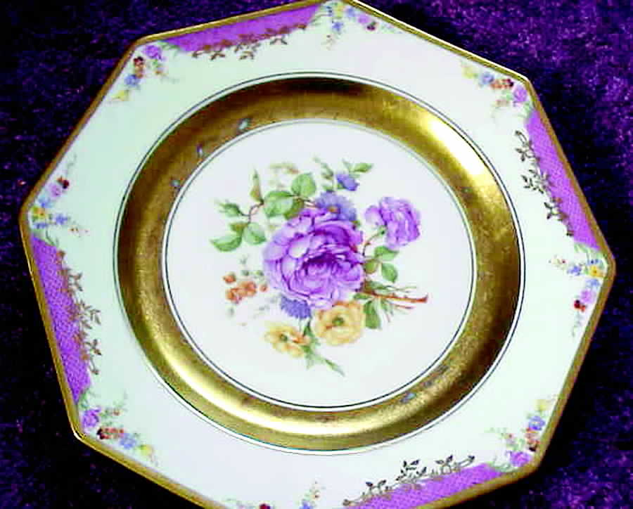 Queen's Rose Dinner Plate by Rosenthal - Continental-1