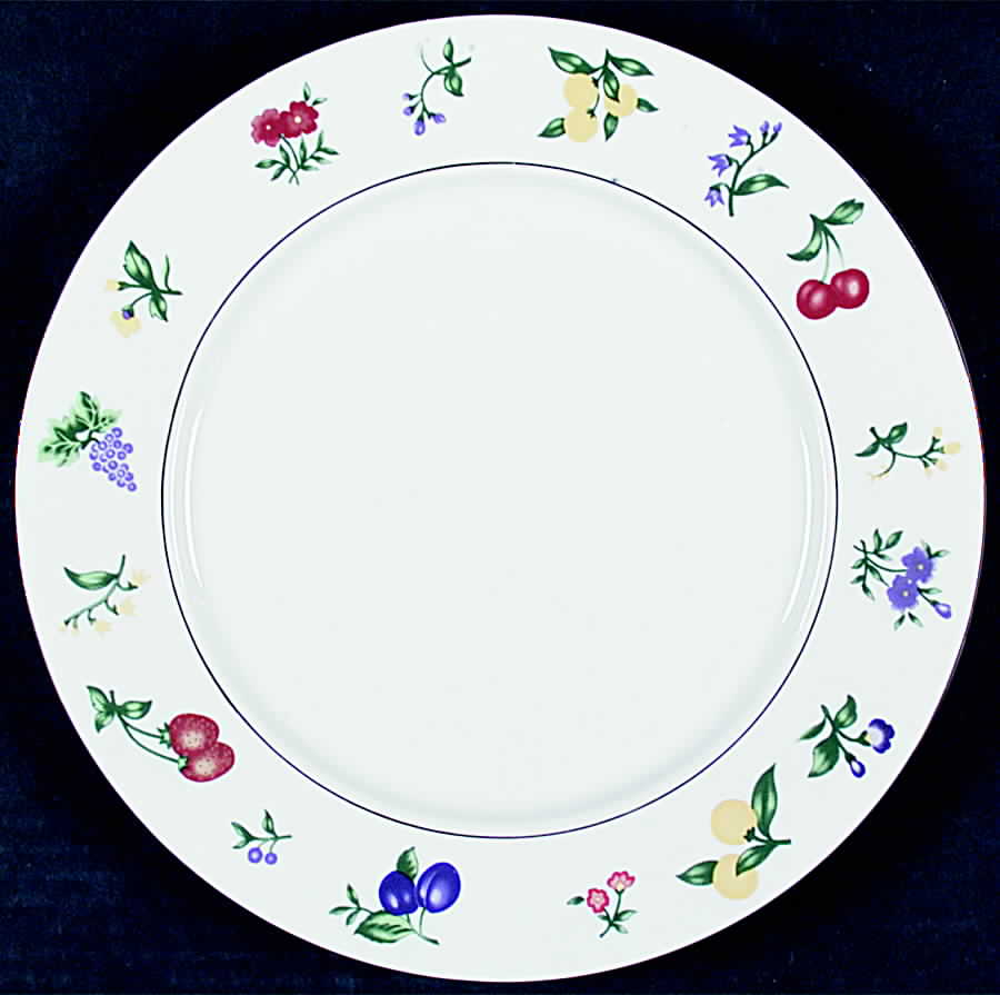 Chelsea (Gold Trim) Dinner Plate by Royal Majestic-1