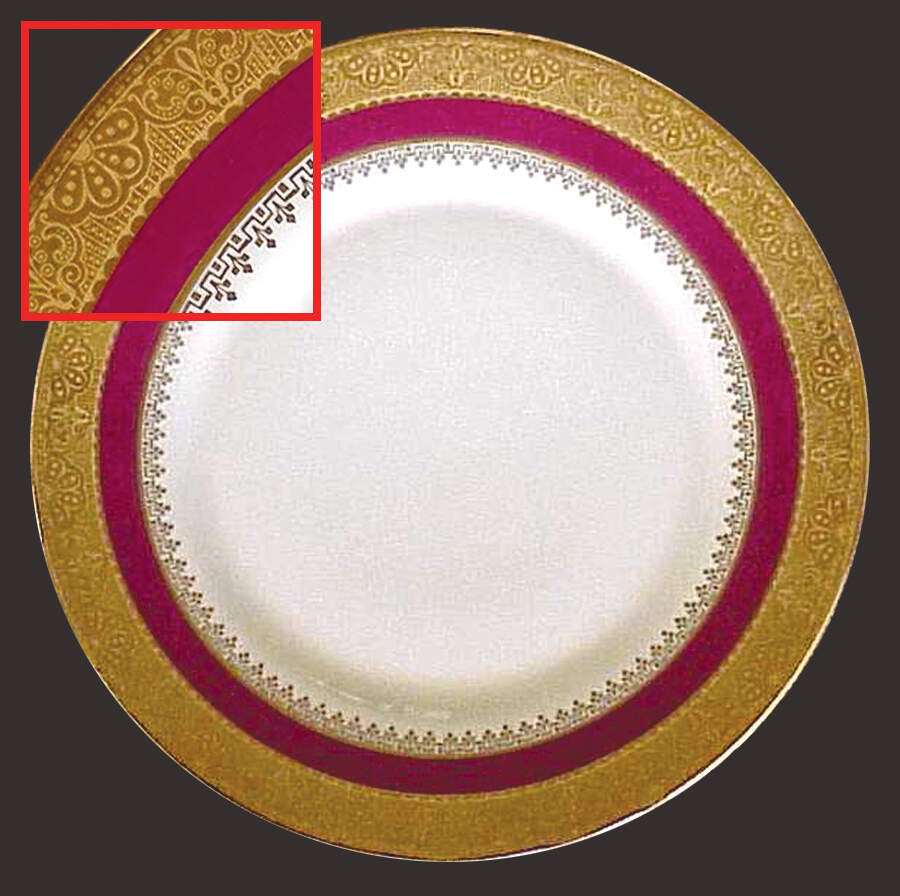 RLG2 Dinner Plate by Ribes (Limoges)-1