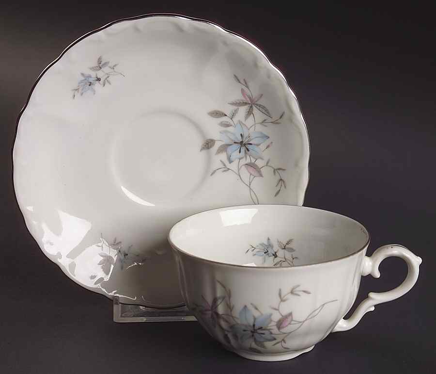 RBO6 Flat Cup & Saucer Set by Royal Bohemian-1