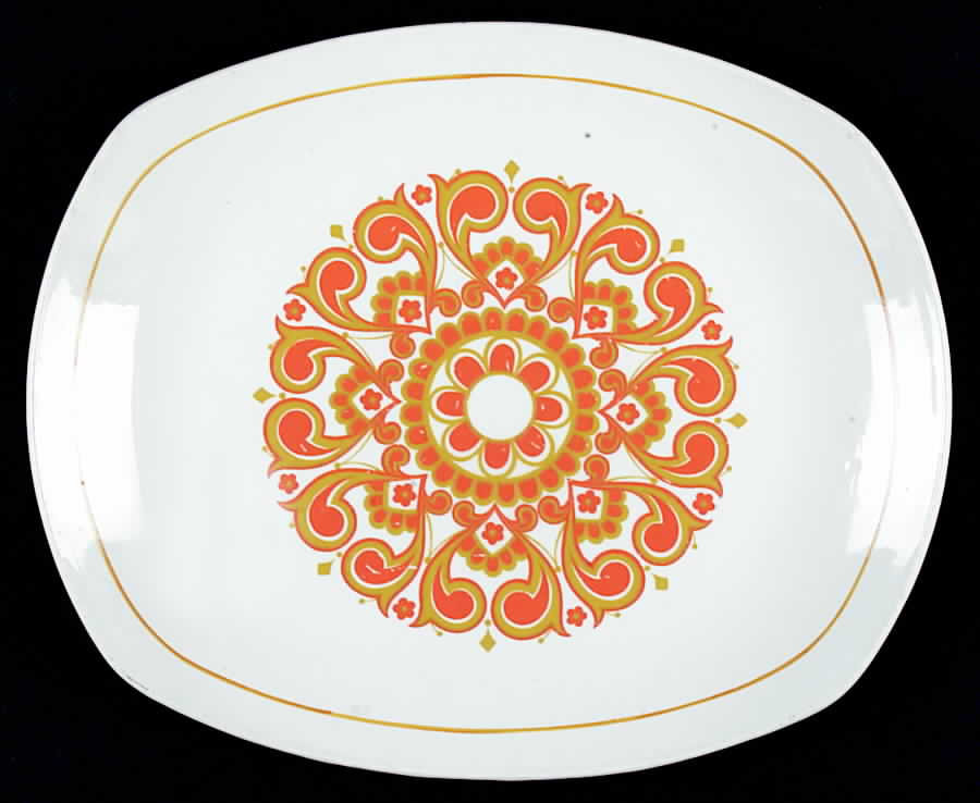 Christina 14" Oval Serving Platter by Ridgway (Ridgways)-1