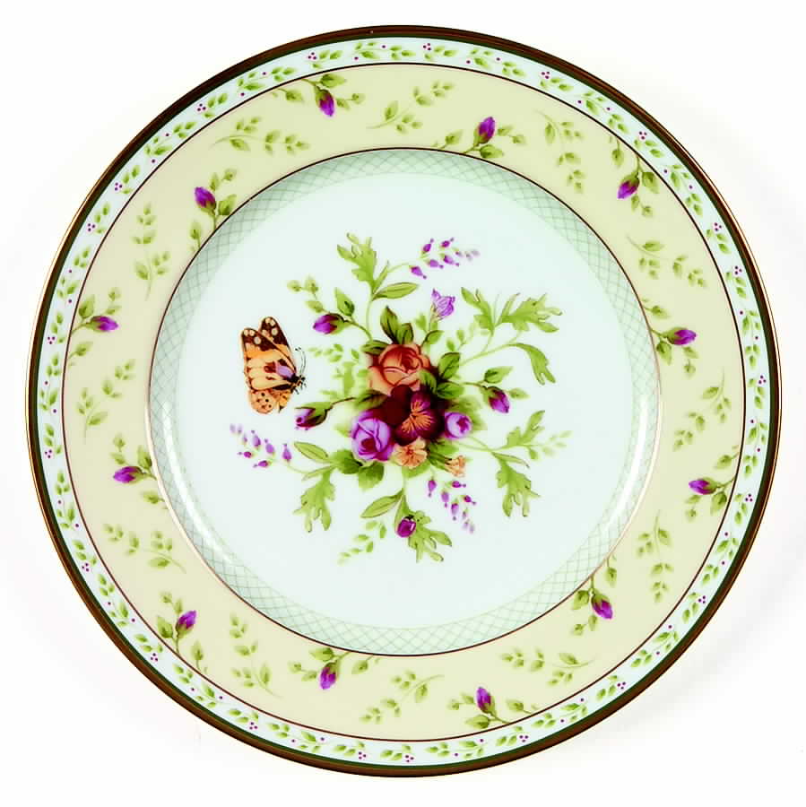 Seasons of Colour (Spring Garden) Salad Plate by Royal Albert-1
