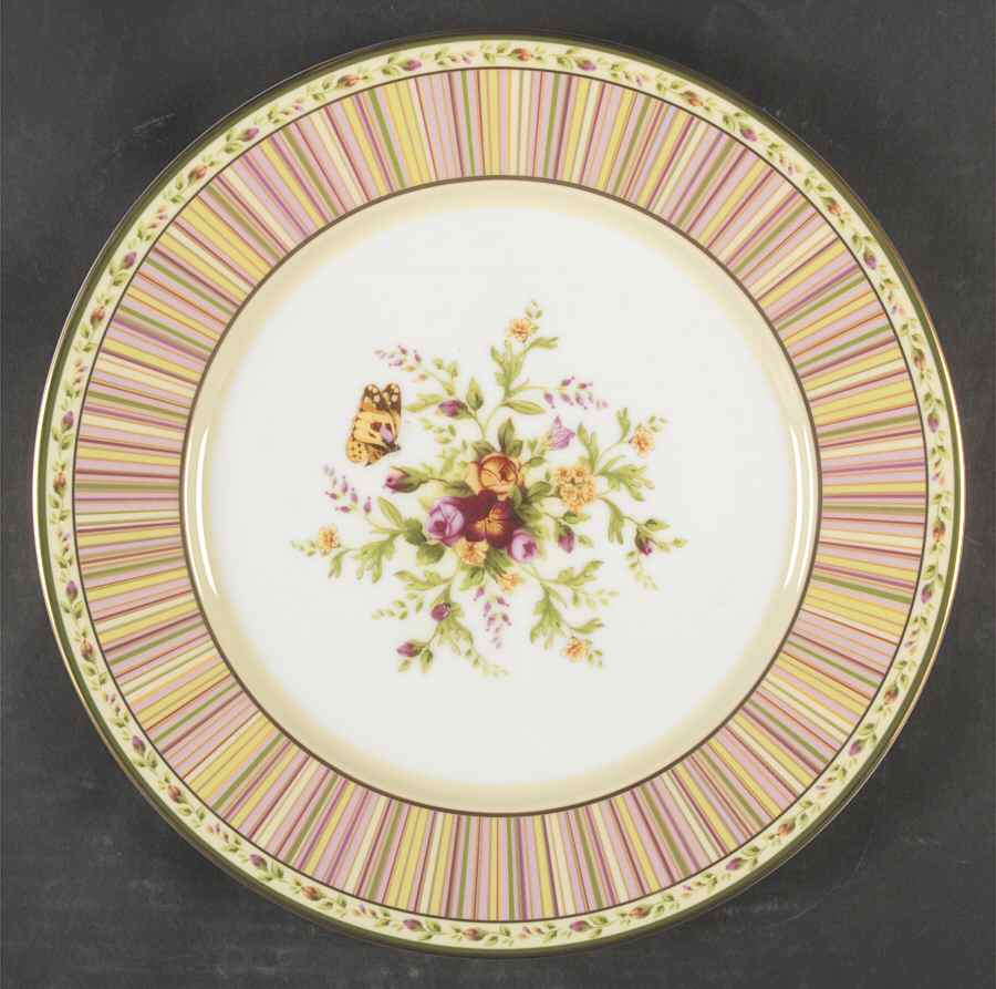 Seasons of Colour Spring Trellis 12" Chop Plate (Round Platter) by Royal Albert-1