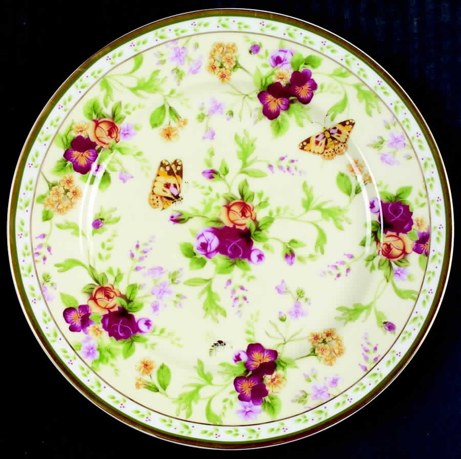 Seasons of Colour (Spring Chintz) Salad Plate by Royal Albert-1