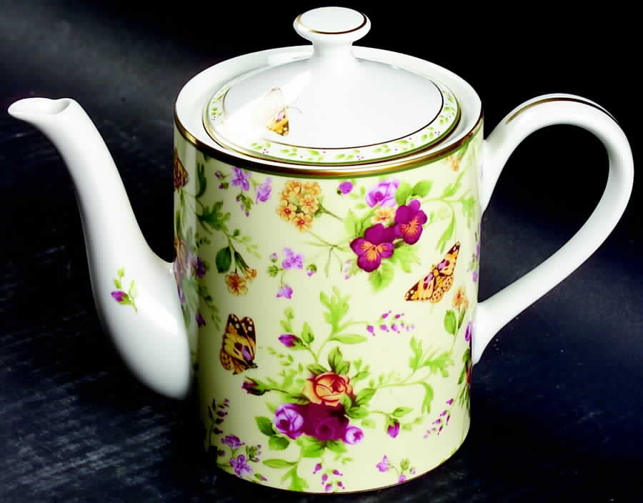Seasons of Colour (Spring Chintz) Teapot & Lid by Royal Albert-1