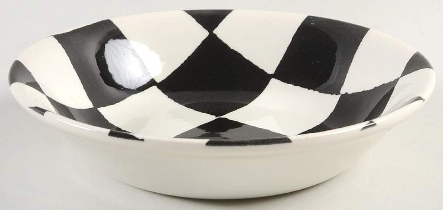 Chequers Coupe Cereal Bowl by Royal Stafford-1