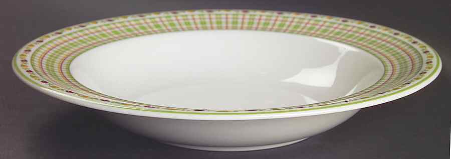 Old Country Roses Casual Plaid 11" Individual Pasta Bowl by Royal Albert-1