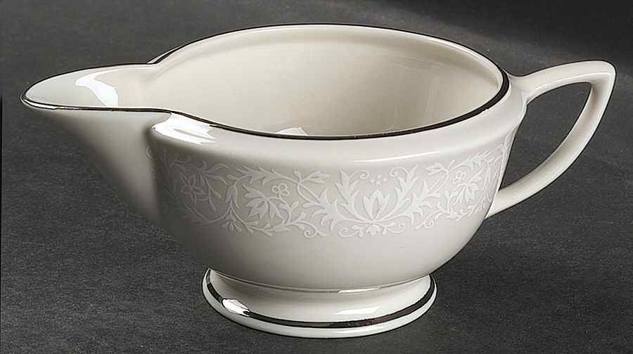 Florentine White Creamer by Royal Jackson-1