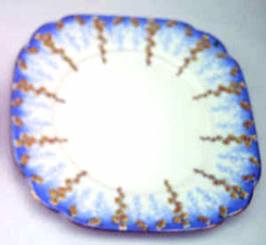 April Showers Dessert/Pie Plate by Royal Albert-1