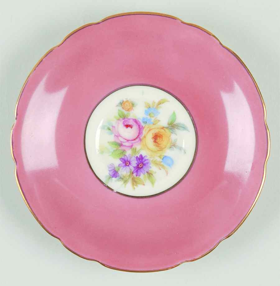 ROI44 Saucer for Demitasse Cup by Royal Ivory (Czech, Germany)-1