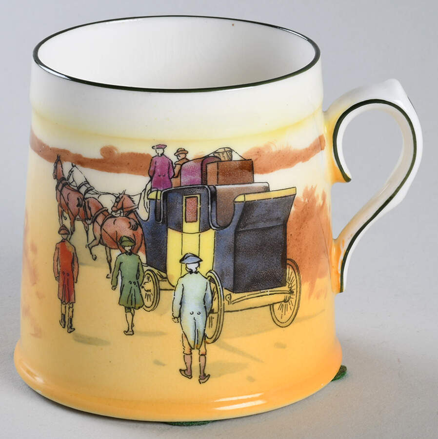 Coaching Days (Smooth, Earthenware) Mug by Royal Doulton-1