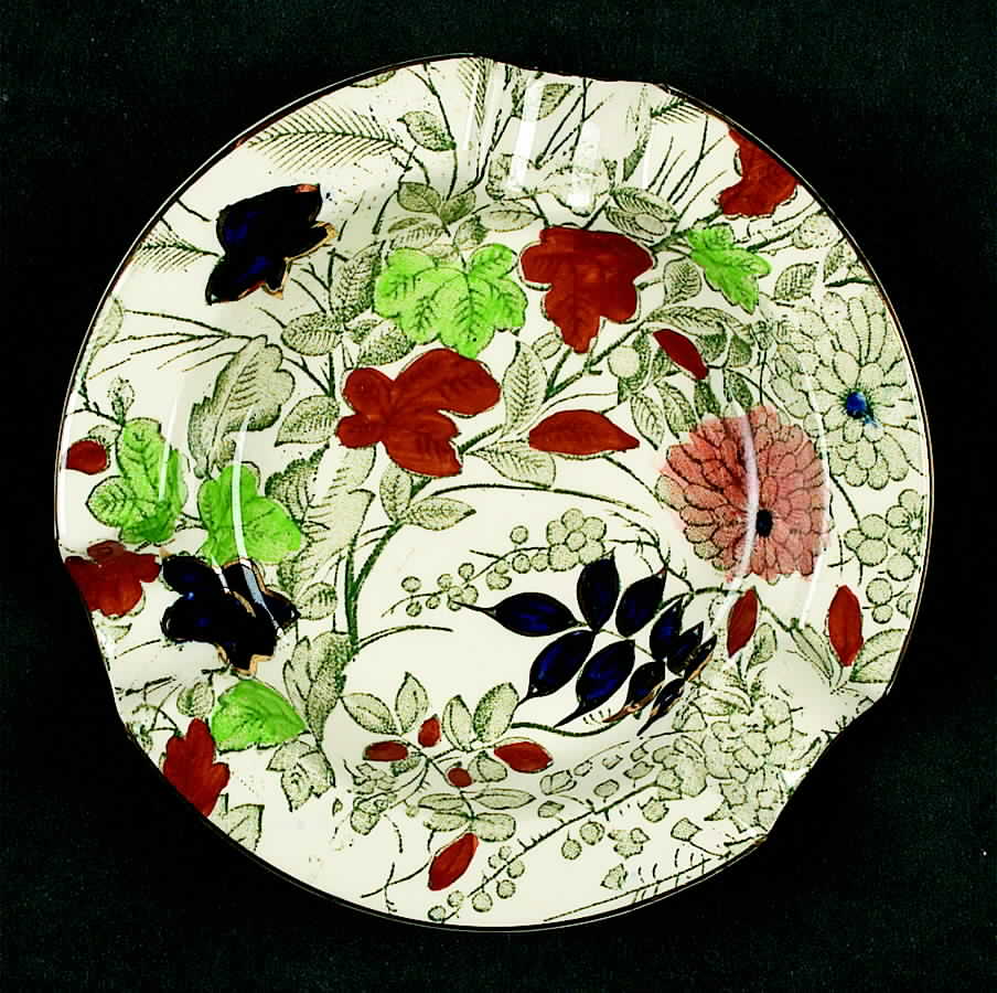 Bittersweet Green Small Ashtray by Royal Cauldon-1