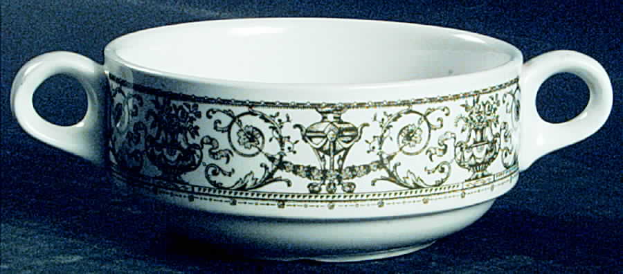 RD139 Flat Cream Soup Bowl by Royal Doulton-1