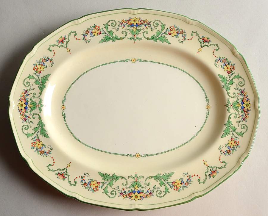 The Channing 12" Oval Serving Platter by Royal Doulton-1